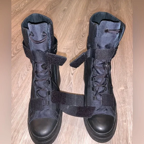 ‼️SALE‼️Wmns Chuck Taylor All Star GR82 Extra-High 'Black' 🖤 - Picture 15 of 16